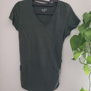 Isabel maternity t-shirt short sleeve v-neck